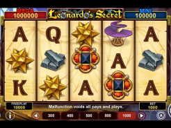 Leonardo's Secret Slots